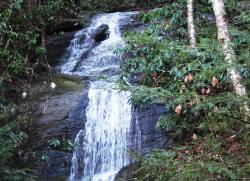 Waterfall at Chestnut Mountain Cabin